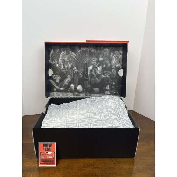 8.5W/7M Jordan 12 SP x A Ma Maniere “Black" DV6989-001 Black Maroon Basketball - Picture 11 of 13